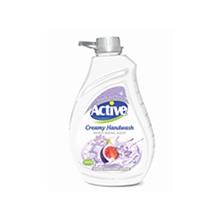 مایع دستشویی کرمی بنفش اکتیو حجم 2000 میلی‌لیتر Active Cream Washing Liquid Purple 2000ml